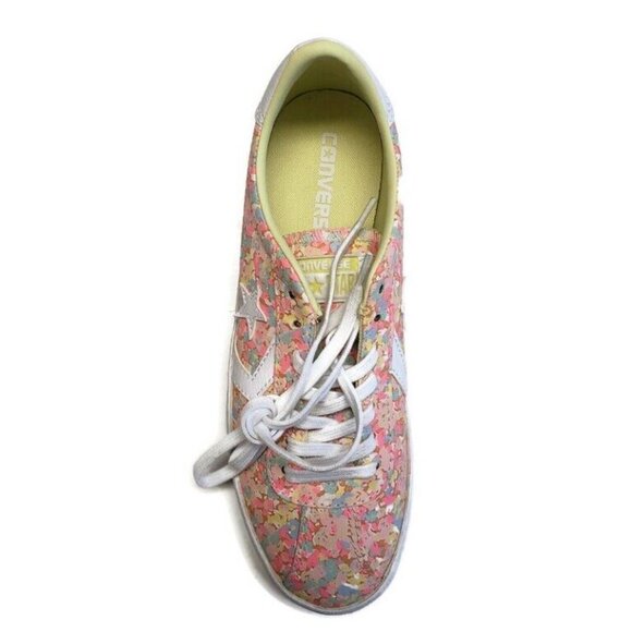 CONVERSE Womens 8.5 Breakpoint Sneakers Athletic Shoes 555953C Sunset Glow Lemon - Picture 2 of 8